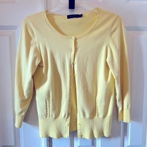 Limited yellow cardigan Size Small